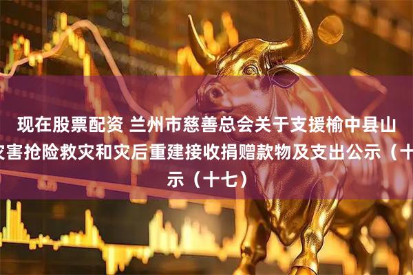 现在股票配资 兰州市慈善总会关于支援榆中县山洪灾害抢险救灾和灾后重建接收捐赠款物及支出公示（十七）